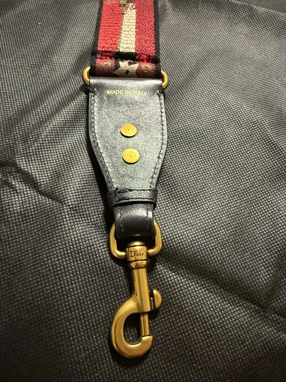 Christian Dior Patterned Bag Strap